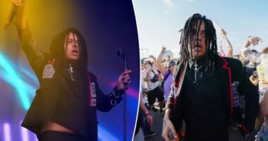 Death of Travis Barker's rapper pal POORSTACY eyed as suicide, but family suspects foul play