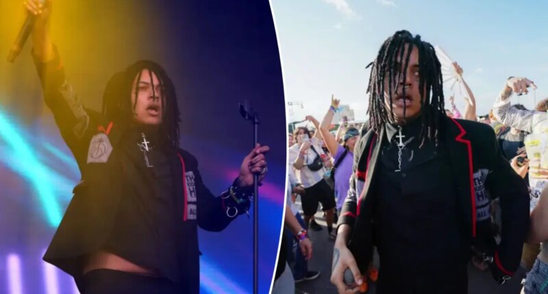 Death of Travis Barker's rapper pal POORSTACY eyed as suicide, but family suspects foul play