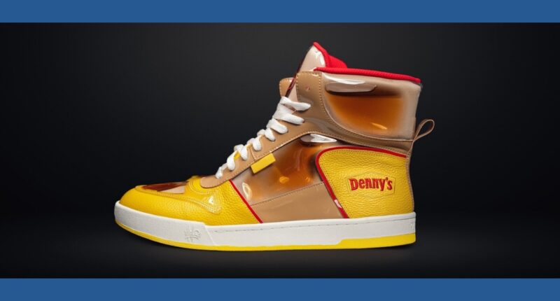 Denny’s launches syrup-filled sneakers for National Maple Syrup Day