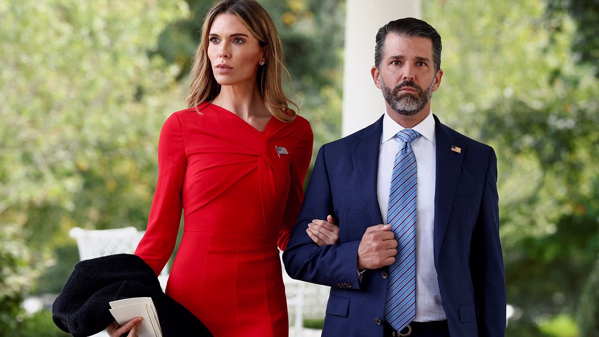 Donald Trump Jr is engaged to Bettina Anderson: 'She said yes!'