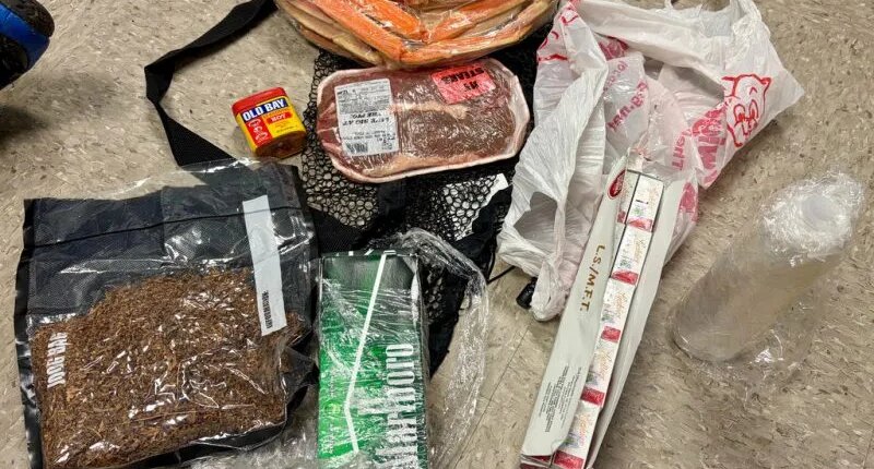 Drone drops steak and crab legs for prisoner feast, but South Carolina guards find it first