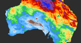 Forecast accumulated rain during the 10 days ending at 11pm AEDT on December 26, 2025, according to the ECMWF model.