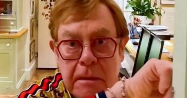 Elton John blasts ‘I’ve never been a dirty person’ as he gives rare glimpse into home life