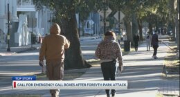 Emergency call boxes could be coming to Savannah's public parks after acid attack