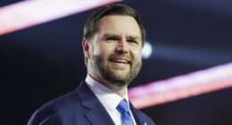 Erika Kirk Goes In For Another JD Vance Hug & It's Even Weirder The Second Time