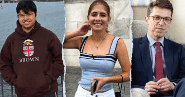 split image of victims in the brown and mit shootings