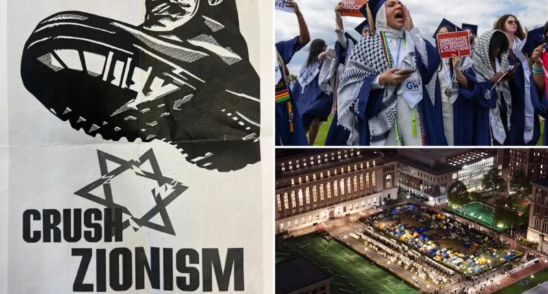 Exclusive | F grades handed to 14 colleges in antisemitism 'report card' as Jewish students forced to hide identities