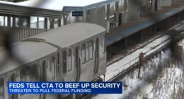 FTA directs CTA to address safety concerns or risk losing funding, citing woman set on fire on Blue Line in Chicago Loop