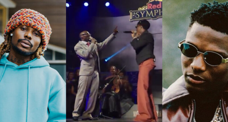 Fans React To Asake’s Heartfelt Moment With Wizkid At Brooklyn Concert