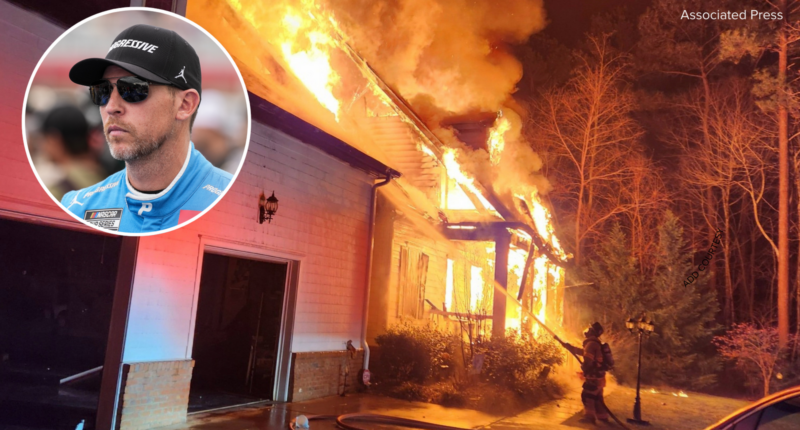 Father of NASCAR driver Denny Hamlin dies after house fire in North Carolina, mother critically injured