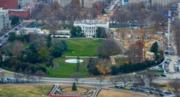 Work continues on the construction of the ballroom at the White House, Tuesday, Dec., 9, 2025, in Washington, where the East Wing once stood. (AP Photo/Pablo Martinez Monsivais)