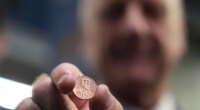 Final pennies struck in US, including a 24-karat gold coin, heading to auction