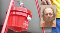 Florida bell ringer allegedly tries to 'impale' store manager with donation tripod while drunk