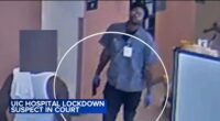 Former University of Illinois Chicago hospital contractor Glenn Rhymes pleads guilty after showing patient gun in facility lobby