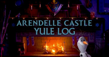 'Frozen,' 'The Simpsons' and more Christmas yule logs to stream on Disney+ this holiday season!