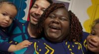 GABOUREY SIDIBE AND BRANDON FRANKEL CALL CHRISTMAS WITH THEIR TWINS 'OUR SUPER BOWL'