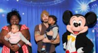 GABOUREY SIDIBE AND HUSBAND BRANDON FRANKEL ENJOY DISNEY ON ICE OUTING WITH TWINS
