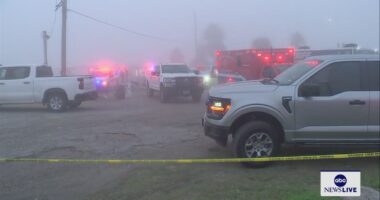 Galveston plane crash today: At least 5 killed after Mexican Navy plane crash in Galveston, Texas