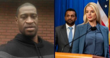 George Floyd factors in FBI firing suit against Bondi, Patel