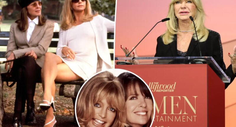 Goldie Hawn breaks down in tears honoring ‘extraordinary’ Diane Keaton