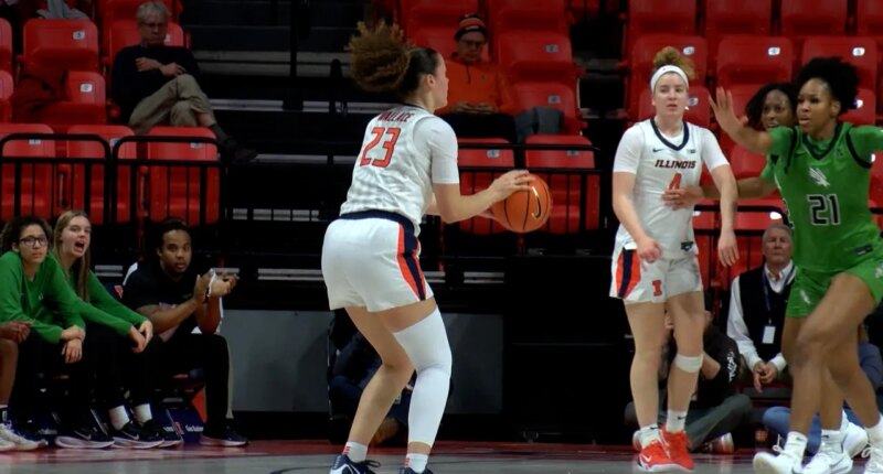 Green earns 200th career win as Illini beat North Texas