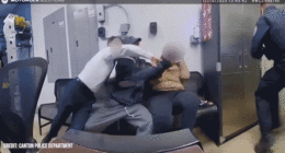 Gun jams as shoplifting suspect tries to shoot Ohio police officer at point-blank range in wild bodycam video