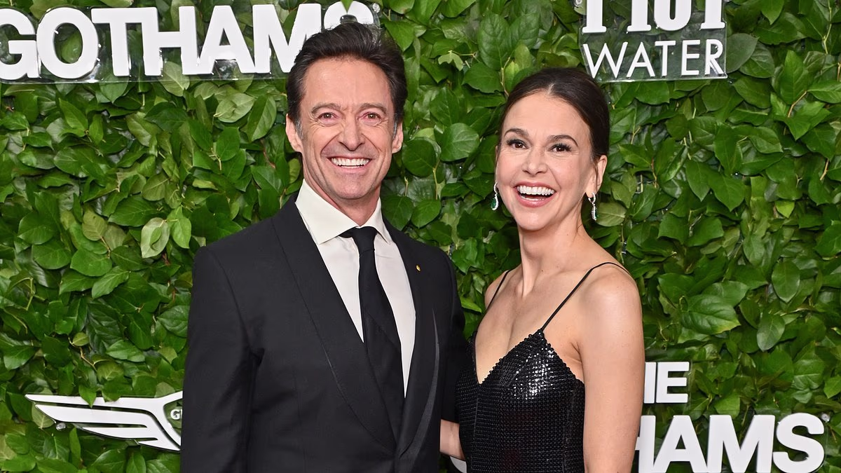 Hugh Jackman and Sutton Foster put on a tender display