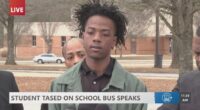 'I was feeling scared in the moment': Georgia high school student tased by officer tells story about assault