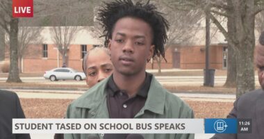 'I was feeling scared in the moment': Georgia high school student tased by officer tells story about assault