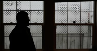 Rohullah R., who did not want his face to be shown or to disclose his last name out of fear of ICE, is photographed at his home in North Highlands, Calif., Friday, Dec. 5, 2025. (AP Photo/Godofredo A. Vásquez)