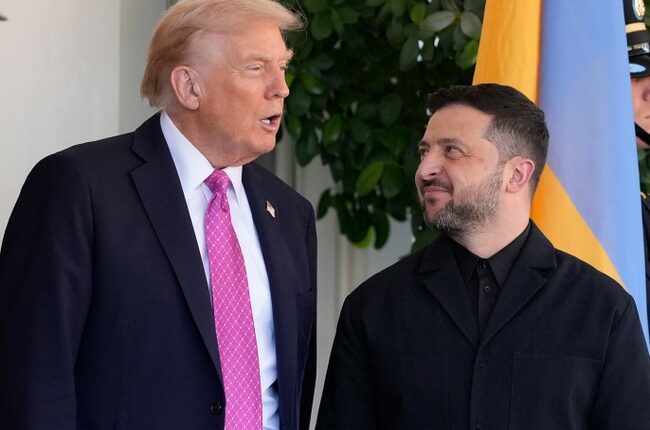 In Presser With Zelensky, Trump Reveals the One Issue That's Holding Up a Russia-Ukraine Peace Deal