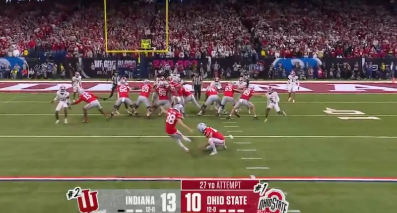 Indiana stuns Ohio State for Big Ten title after shocking missed field goal
