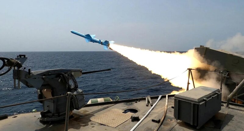 Iran fires ballistic and cruise missiles at simulated targets near Persian Gulf