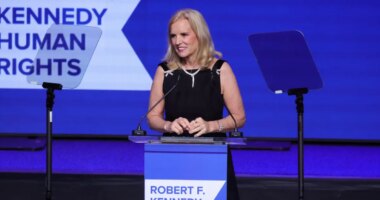 JFK’s Niece Vows to Use ‘Pickax’ to Remove Trump’s Name From Kennedy Center