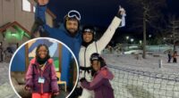 JOSELINE HERNANDEZ CELEBRATES DAUGHTER’S 9TH BIRTHDAY WITH A SKI TRIP