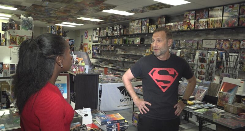 Jacksonville comic shop calls for community heroes after thieves escape with $1500 in merchandise