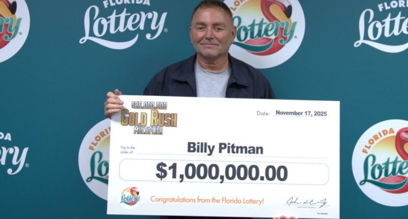 Jacksonville man wins $1 million from scratch-off lottery ticket. Here's where he bought it