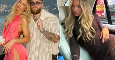 Jake Paul's gushy birthday post to fiancée Jutta Leerdam after Olympic trials crash