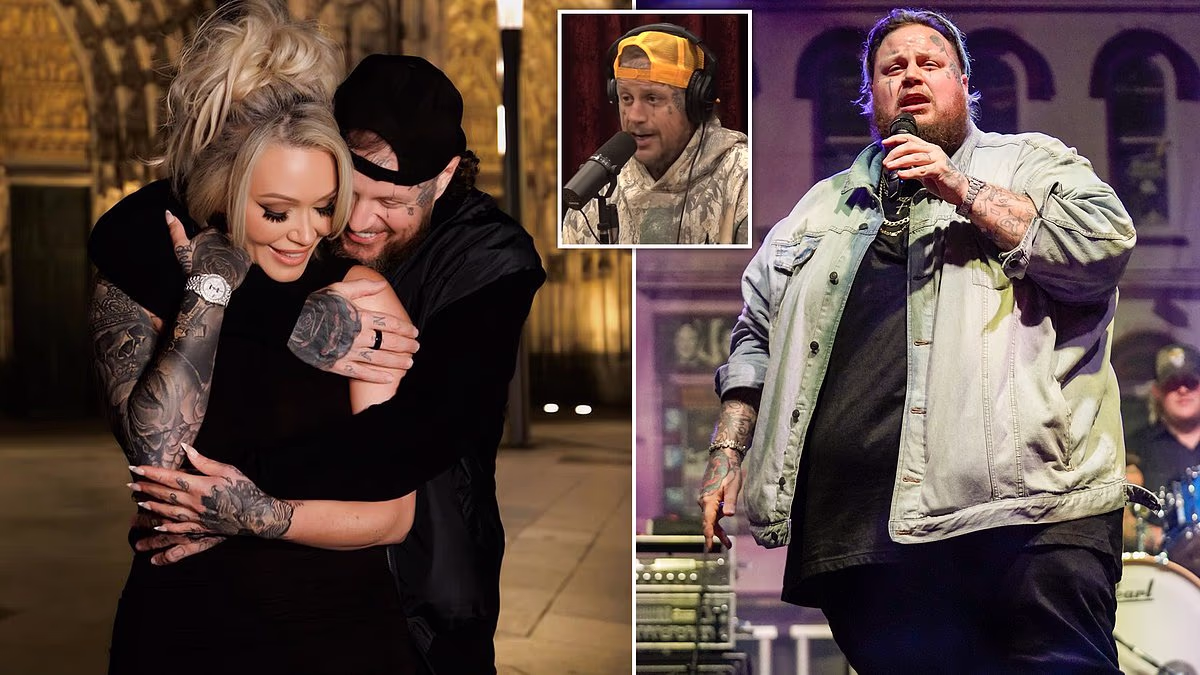 Jelly Roll tears up recalling how being obese affected his sex life