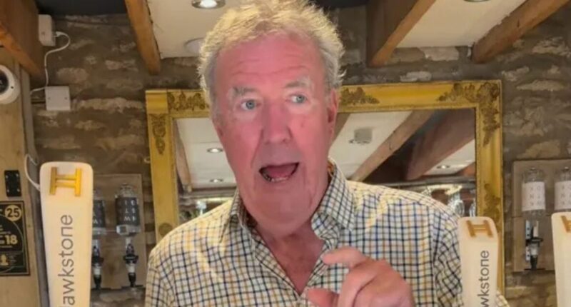 Jeremy Clarkson tears into Labour after complaints over his £8 a pint lager
