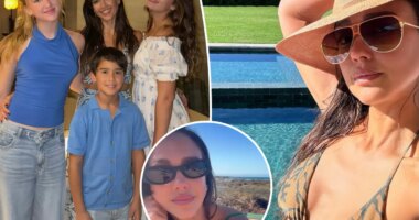 Jessica Alba beats the heat in variety of bikinis on tropical vacation with kids