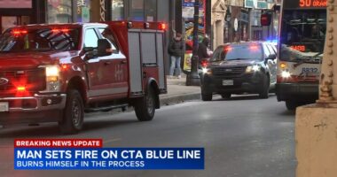 Jesus Martinez charged with setting CTA Blue Line fire near Damen Blue Line stop in Wicker Park: Chicago Police Department