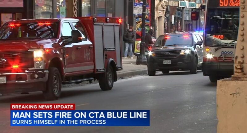 Jesus Martinez charged with setting CTA Blue Line fire near Damen Blue Line stop in Wicker Park: Chicago Police Department