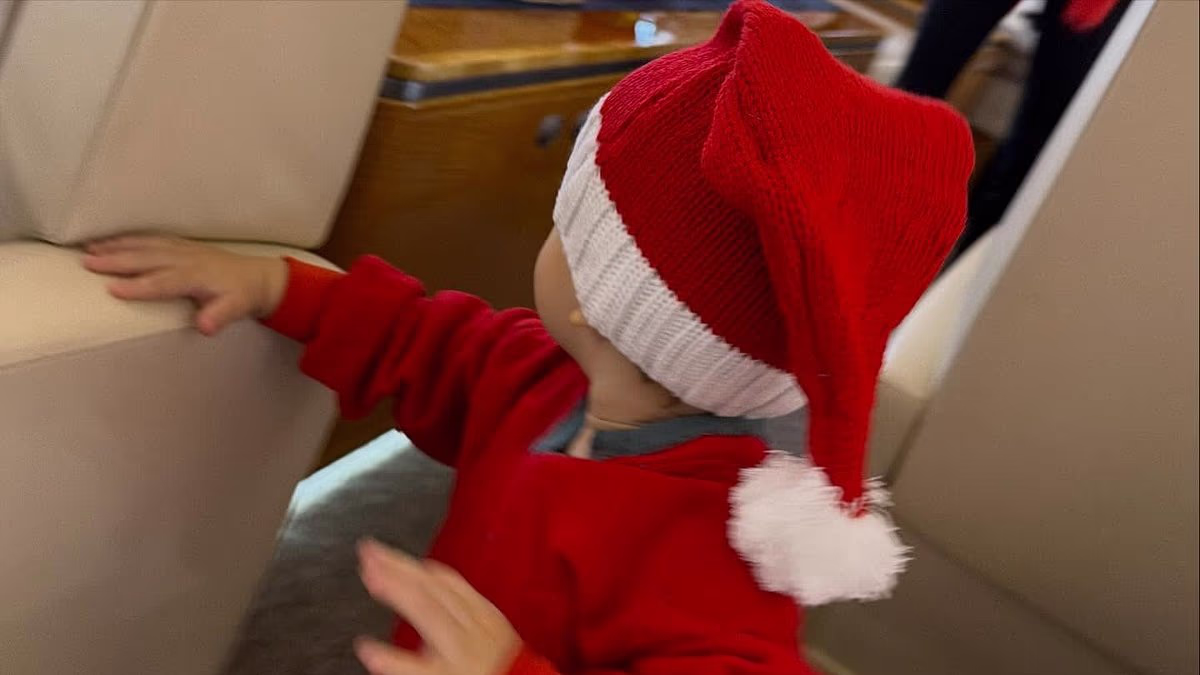 Justin Bieber's tree is VERY small as he posts snaps of Jack