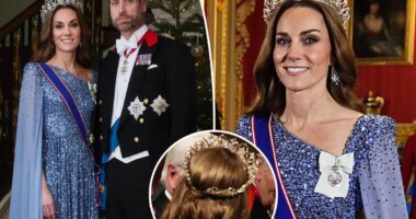 Kate Middleton used a ‘clever’ hairstyling trick to secure her new tiara