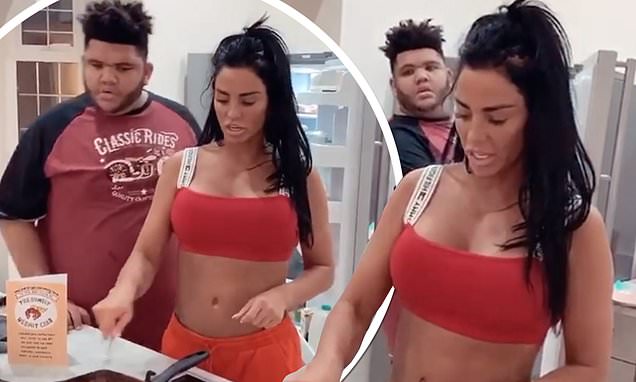 Katie Price reveals plans to go on MasterChef after cooking for Harvey