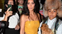 Kim Kardashian Posts Family Christmas Photo in Confusing Outfit
