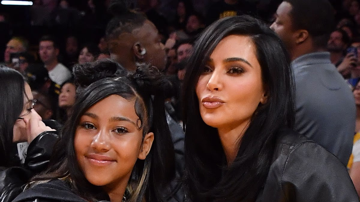 Kim Kardashian's daughter North claps back at finger piercing critics