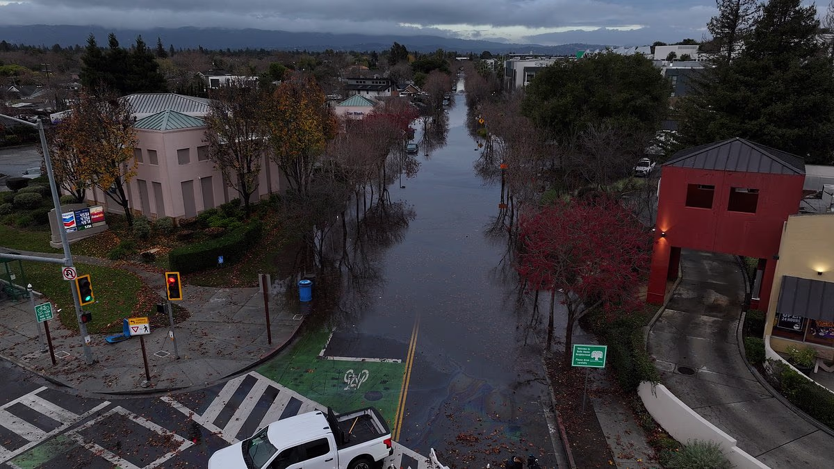 LA under severe flash flood warning as California faces mudslides