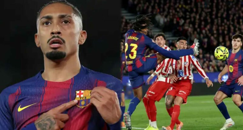 LaLiga: Olmo, Raphinha strike as Barcelona complete comeback against Atletico Madrid